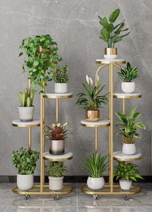 3 Tier Metal Rolling Utility Cart Organizer with  Table Top, Stable and Sturdy Rolling Storage Carts with 2 Lockable Wheels for Kitchen，Bathroom，Snacks，Coffee，Craft，Makeup，Baby Essentials